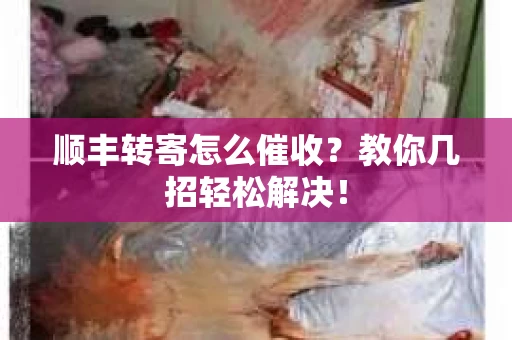 顺丰转寄怎么催收？教你几招轻松解决！