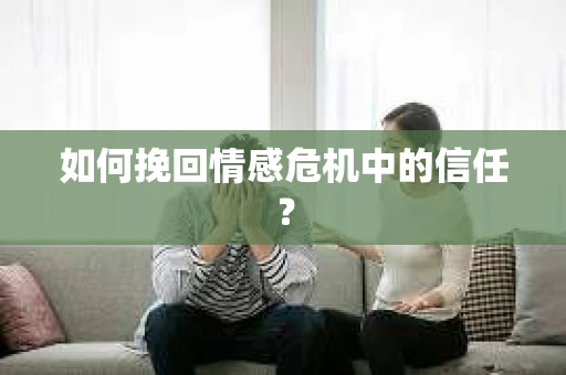 如何挽回情感危机中的信任？